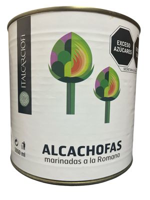 Alcachofas marinadas a la Romana 2.5kg