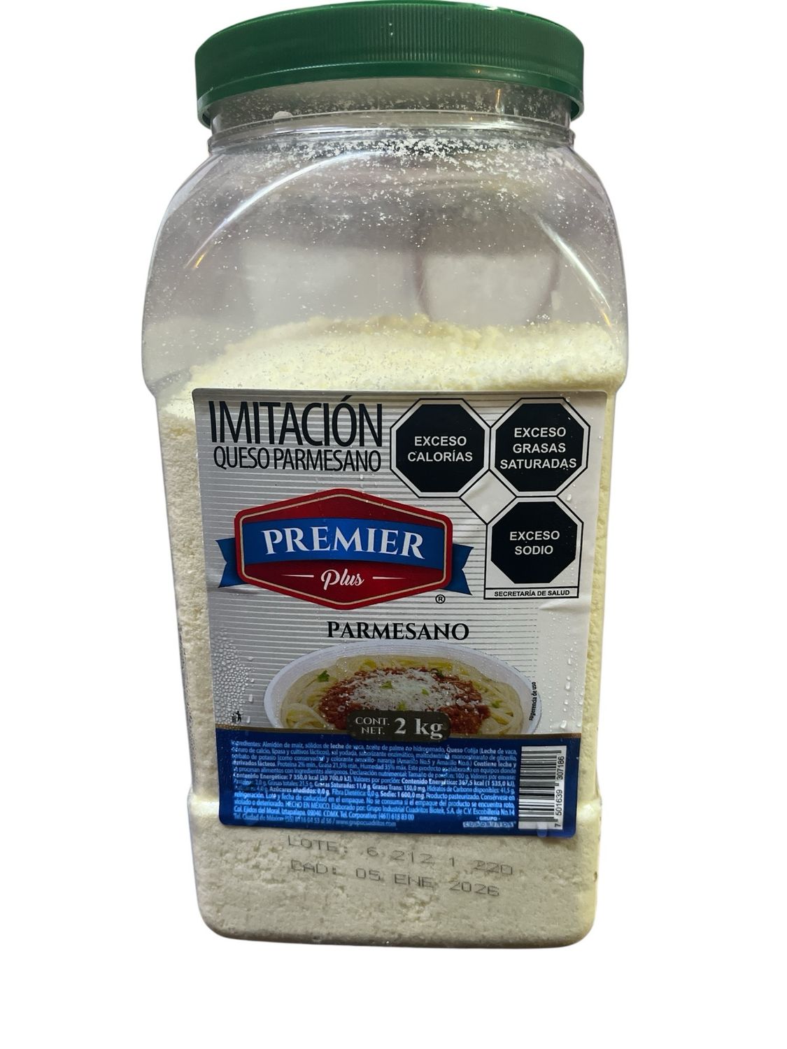 Queso Parmesano Premier Plus 2kg