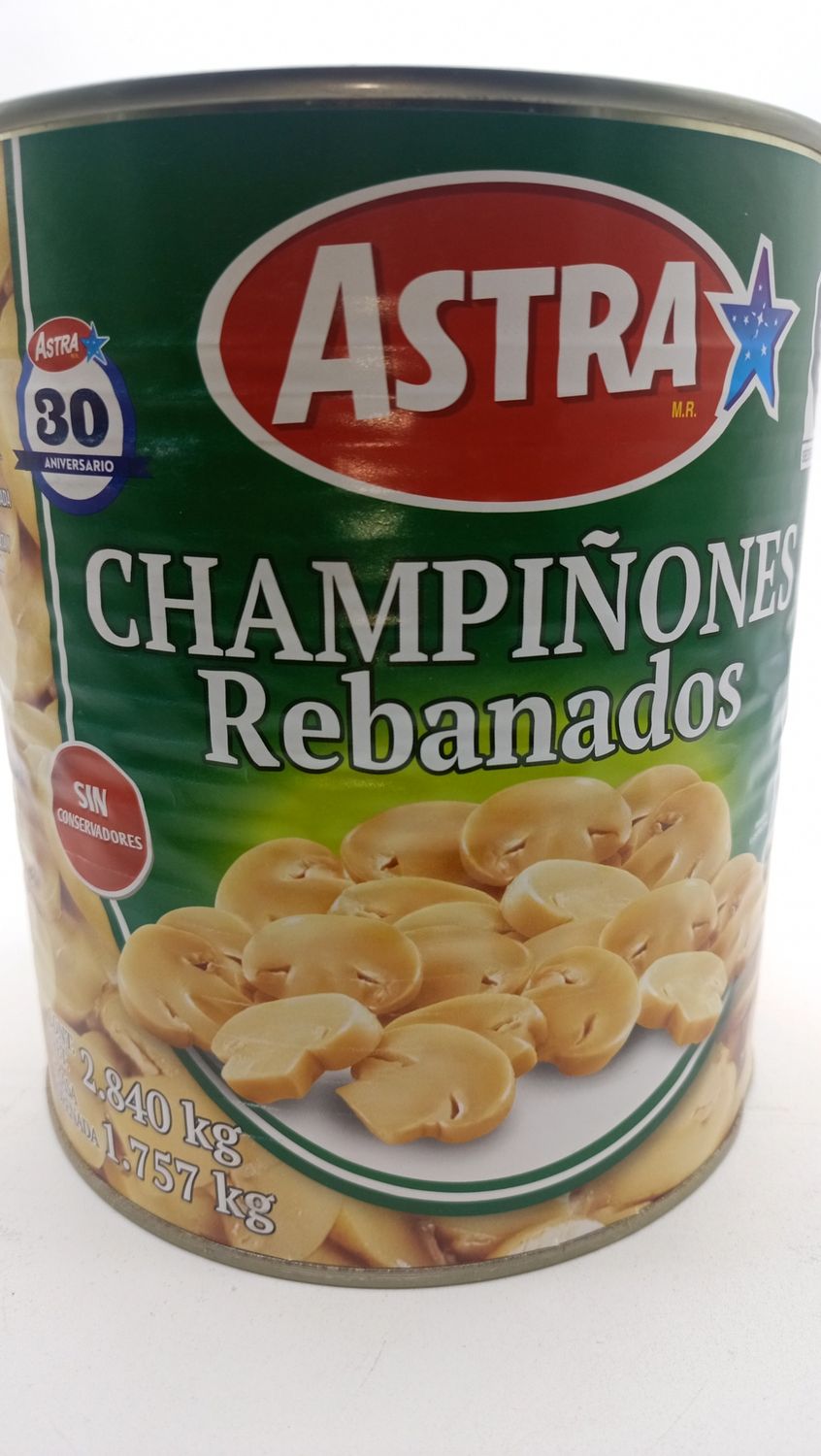 champiñones Rebanados