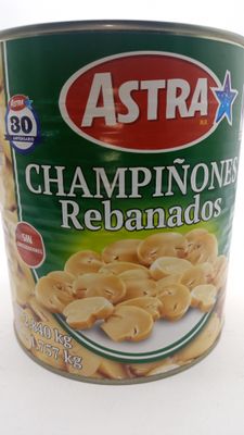 champiñones Rebanados