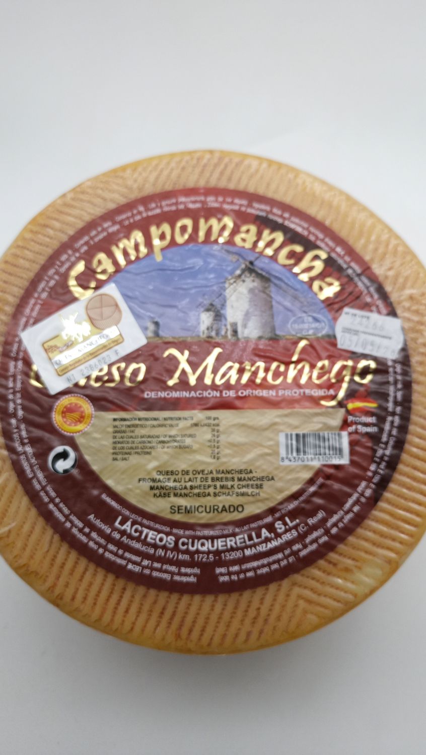 Queso Manchego semicurado