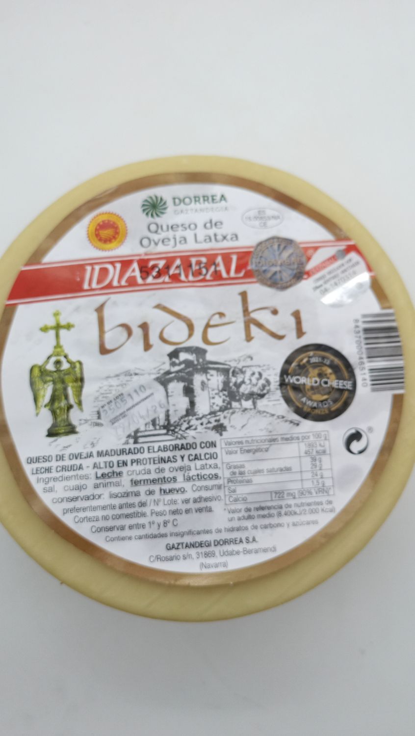 Queso de oveja Latxa