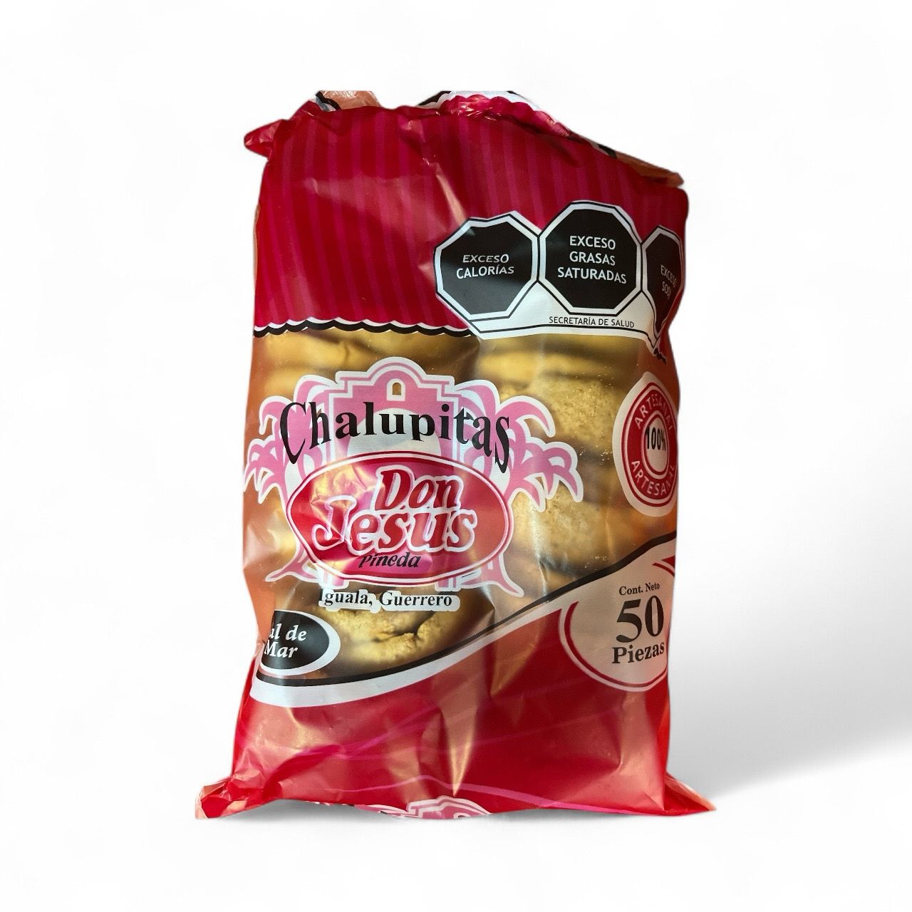 Chalupas Don Jesús con 50 pzas