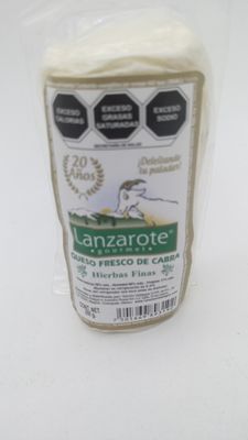 Queso de cabra Hierbas finas Lanzarote 200gr