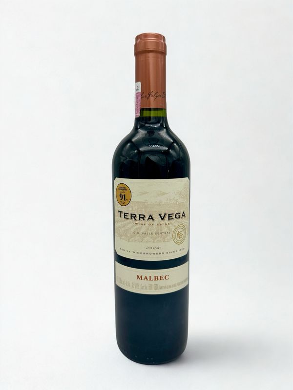Vino Tinto Malbec Terra Vega 750ml