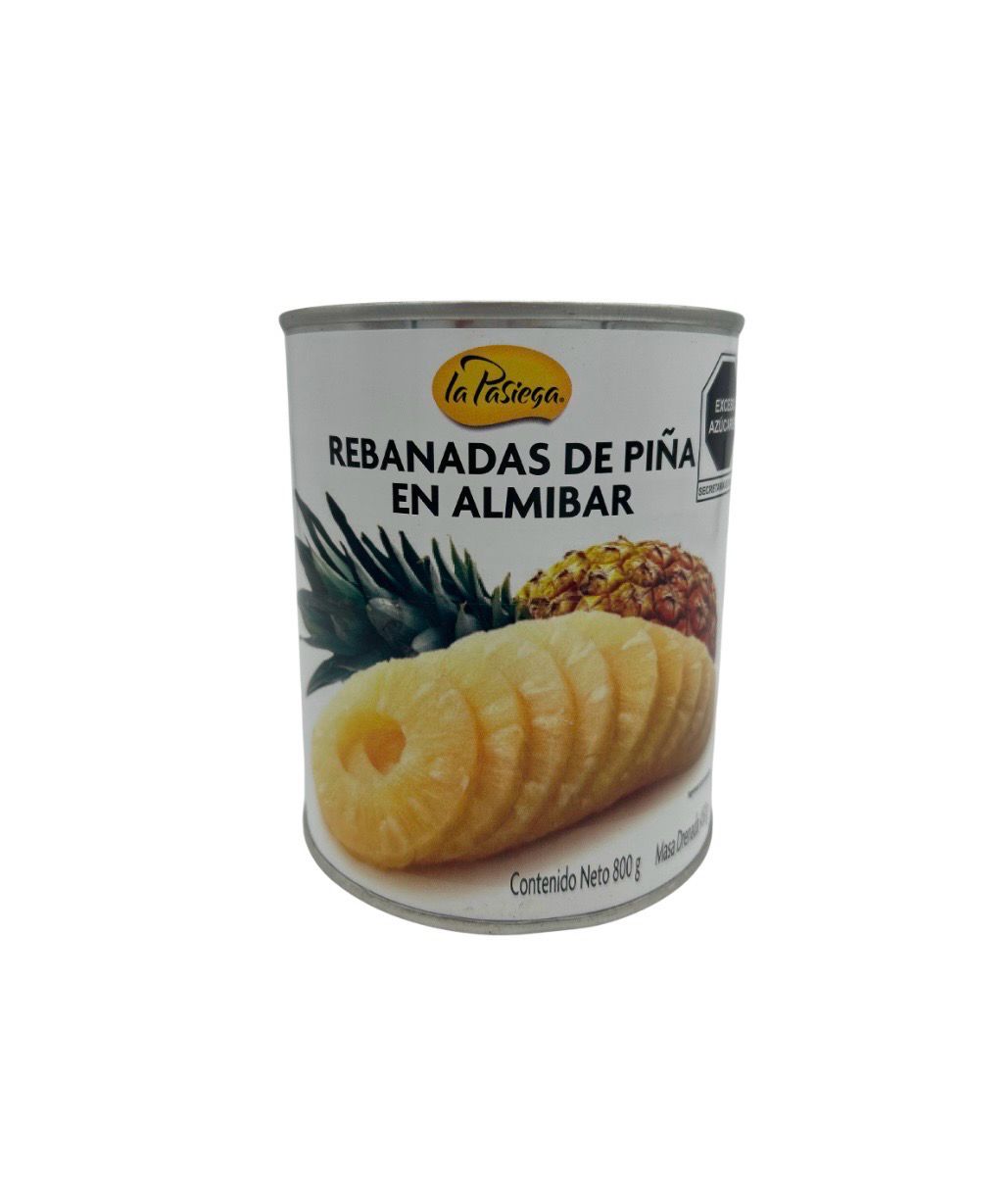 Piña rebanada en almíbar La Pasiega