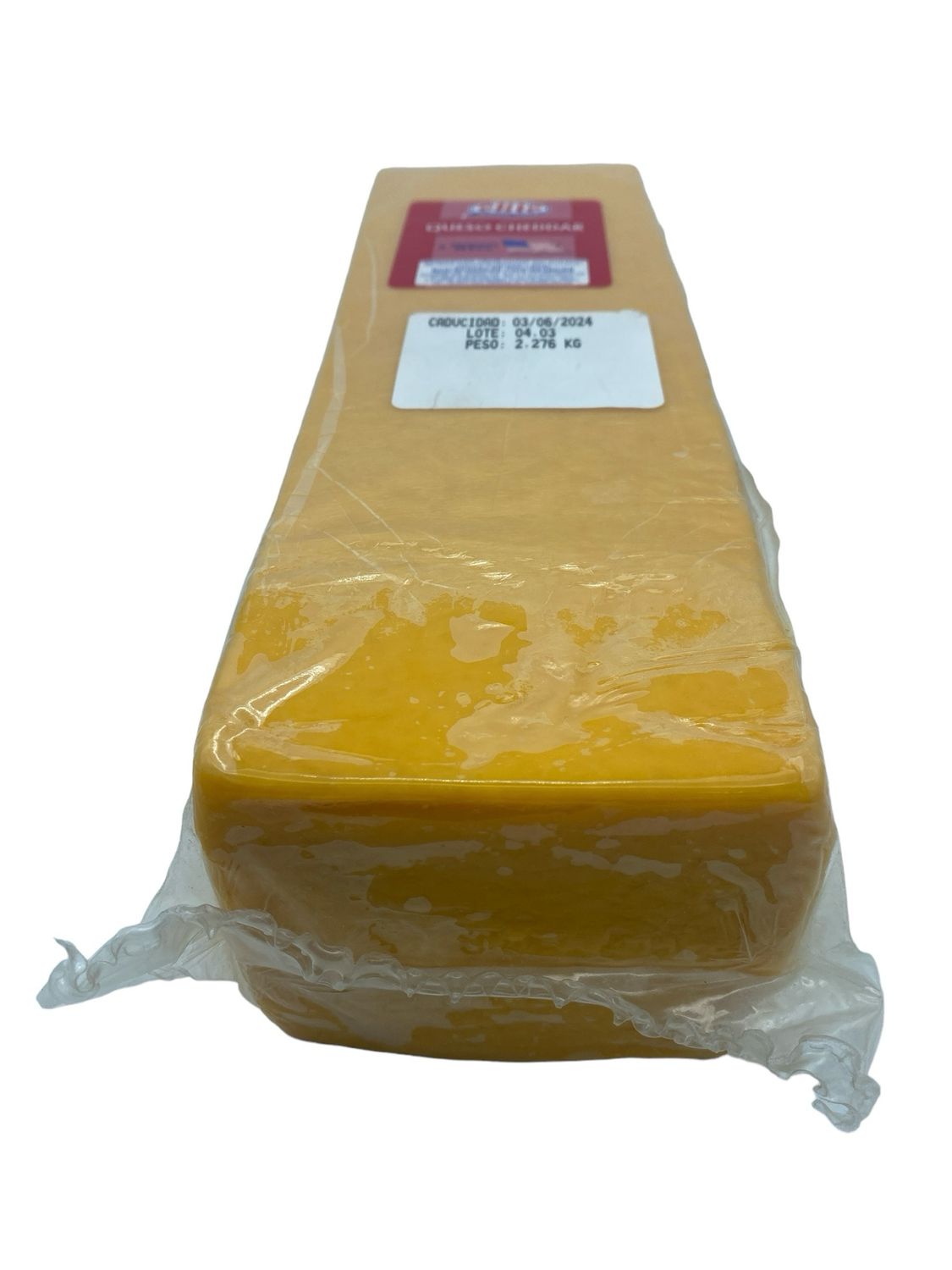 Queso Cheddar Americano 500gr