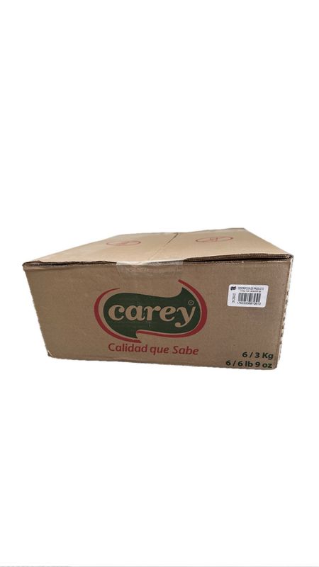 Caja Rajas Carey 6/3 Kg