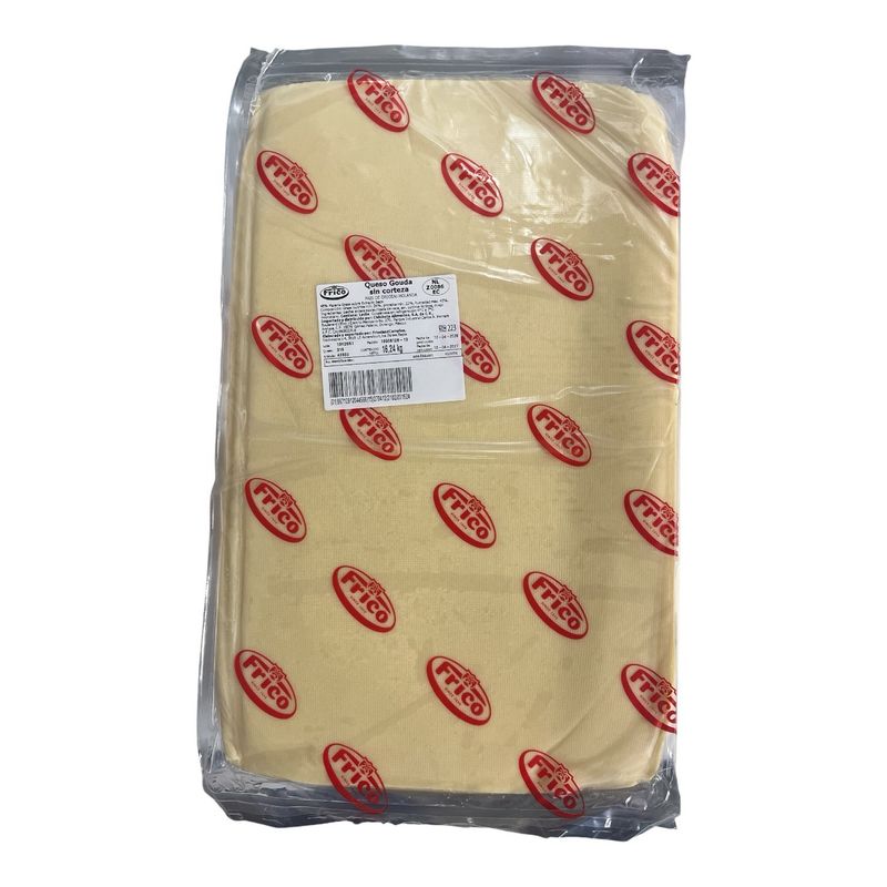 Queso Gouda Holandés Plancha Frico 16 kg aprox. Queso Gouda Holandés Plancha Frico 16 kg aprox.