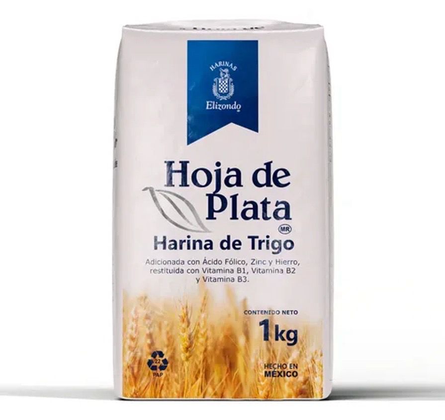 Harina de Trigo Hoja de Plata 1kg