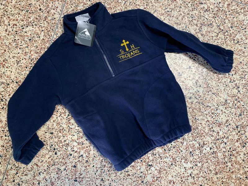 Half Zip XS Fleece Approved for Kindergarten and 1st grade students for 2024-2025 and 2025-2026 school year.