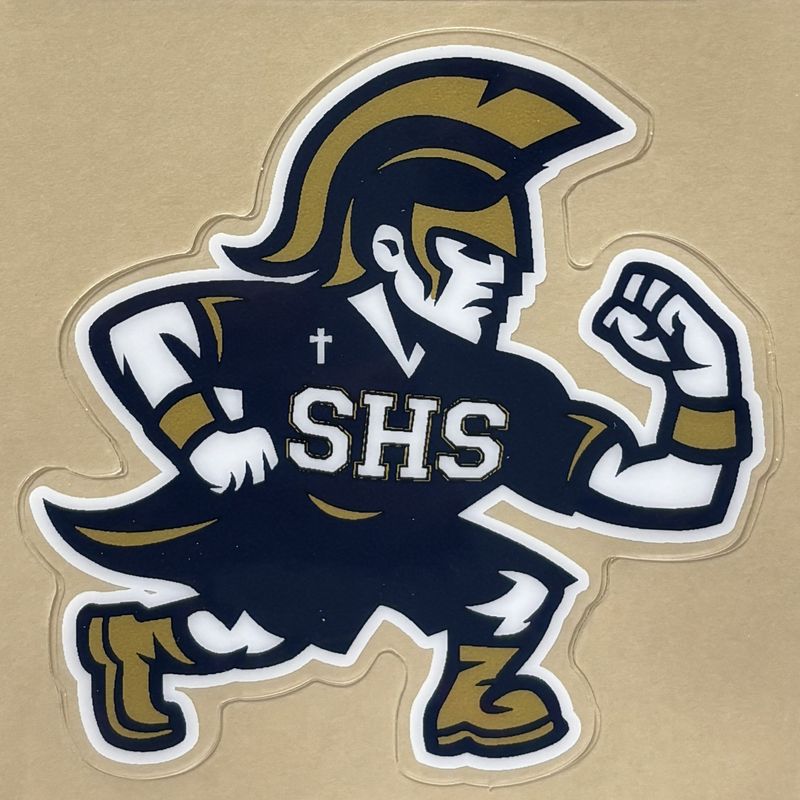 Trojan Mascot Decal