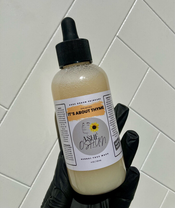 “It’s About Thyme Cleanser”
