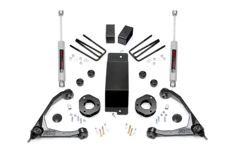 3.5IN GM SUSPENSION LIFT KIT W/FORGED UPPER CONTROL ARMS (07-16 1500 PU 4WD)
