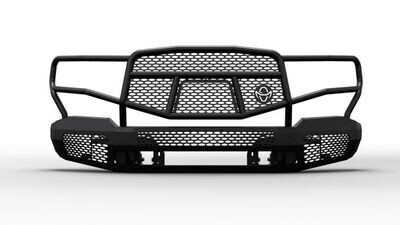 MIDNIGHT FRONT BUMPER W/ GRILLE GUARD 2019 - 2021 1500