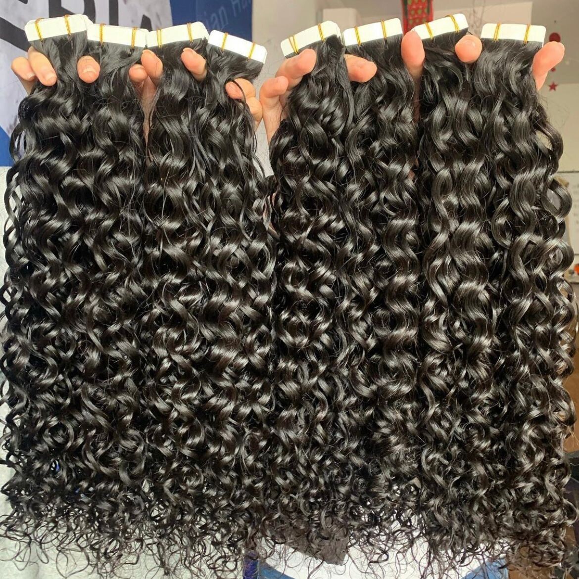 100% Virgin Hair Tape-Ins
