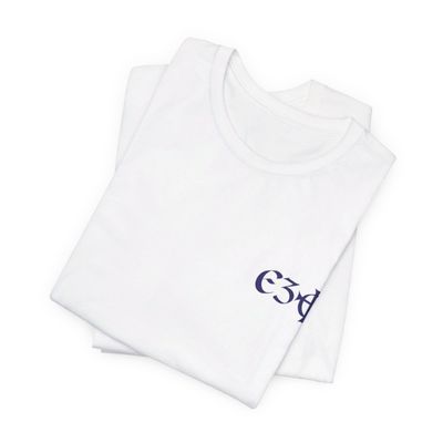  E3O Dark Logo Unisex Jersey Short Sleeve Tee