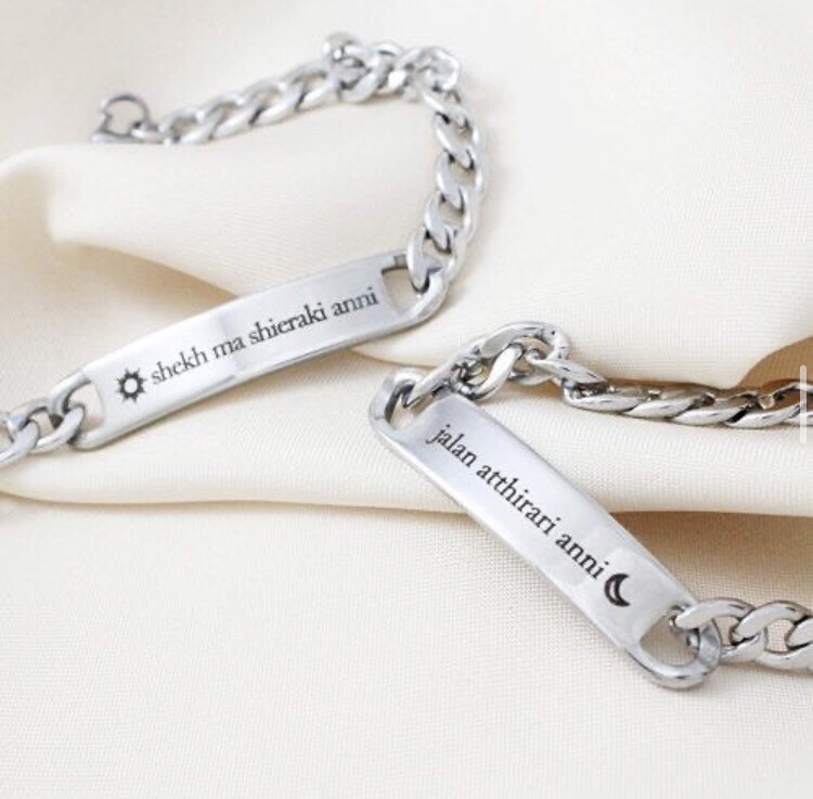 Pulseras para compartir