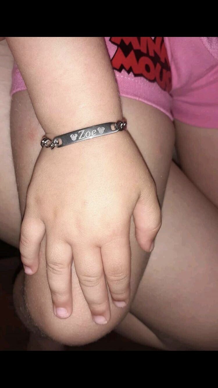 Pulsera personalizada de bebé