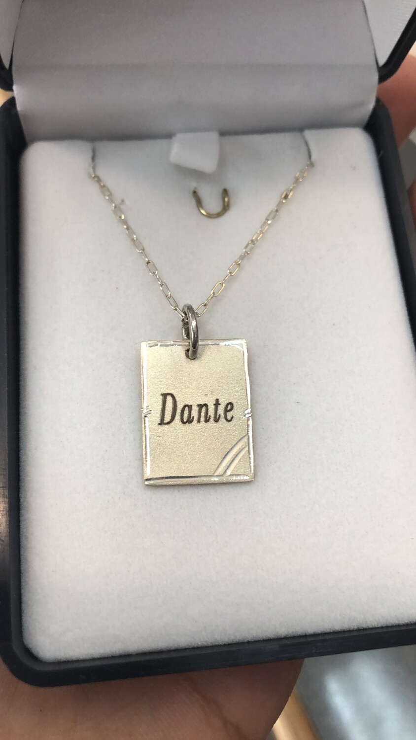 Collar en Plata para niño