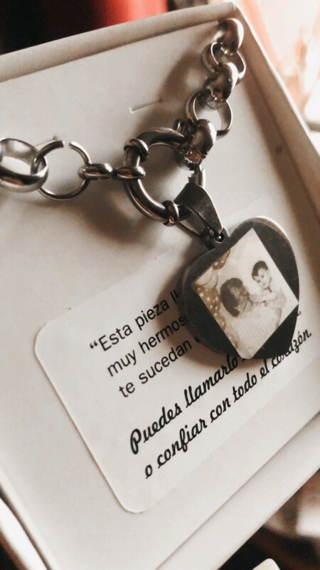 Pulsera con foto personalizada