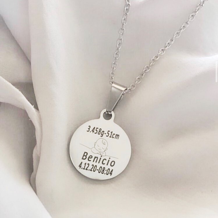 Collar personalizado Con datos de hij@s