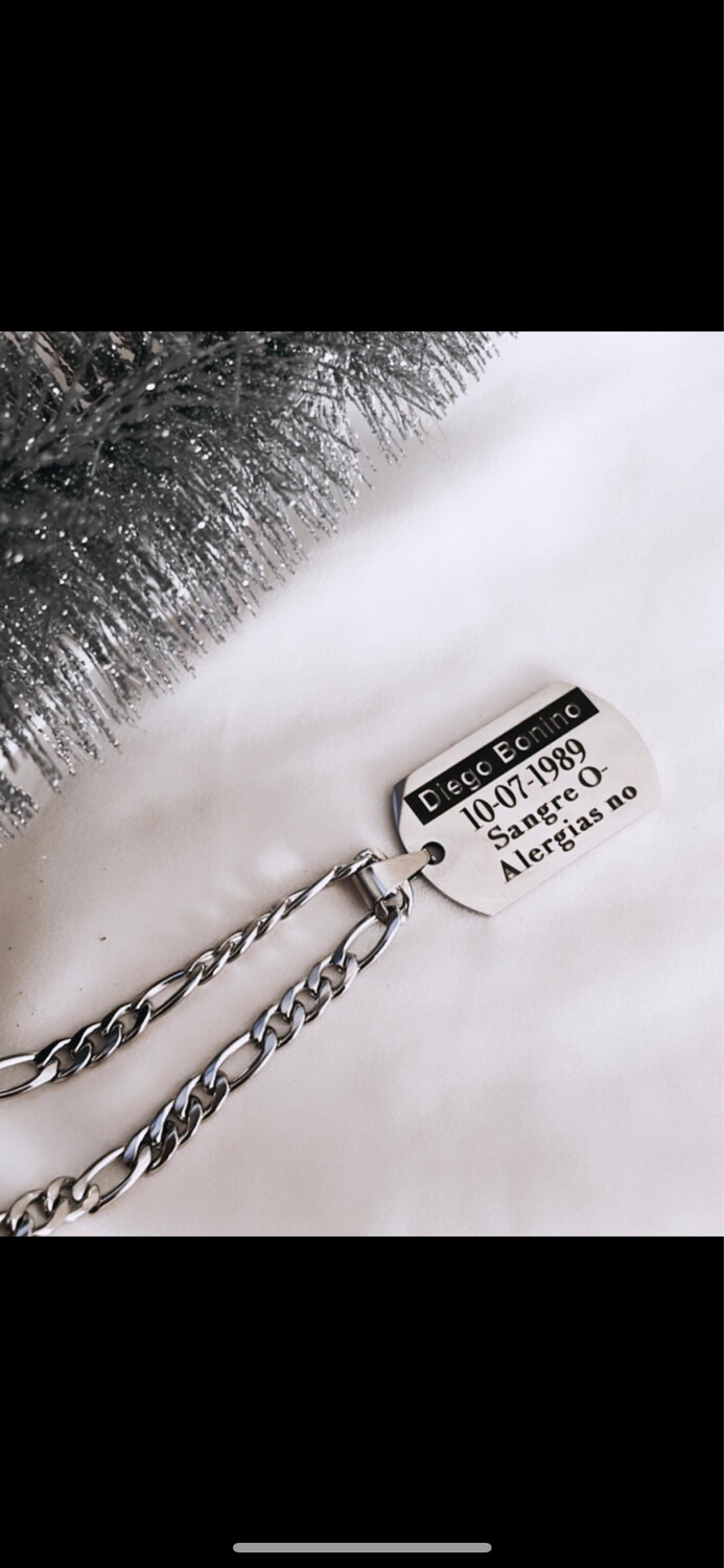 Collar masculino personalizado
