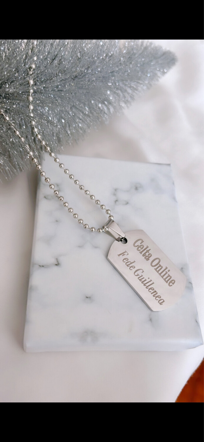 Collar masculino personalizado