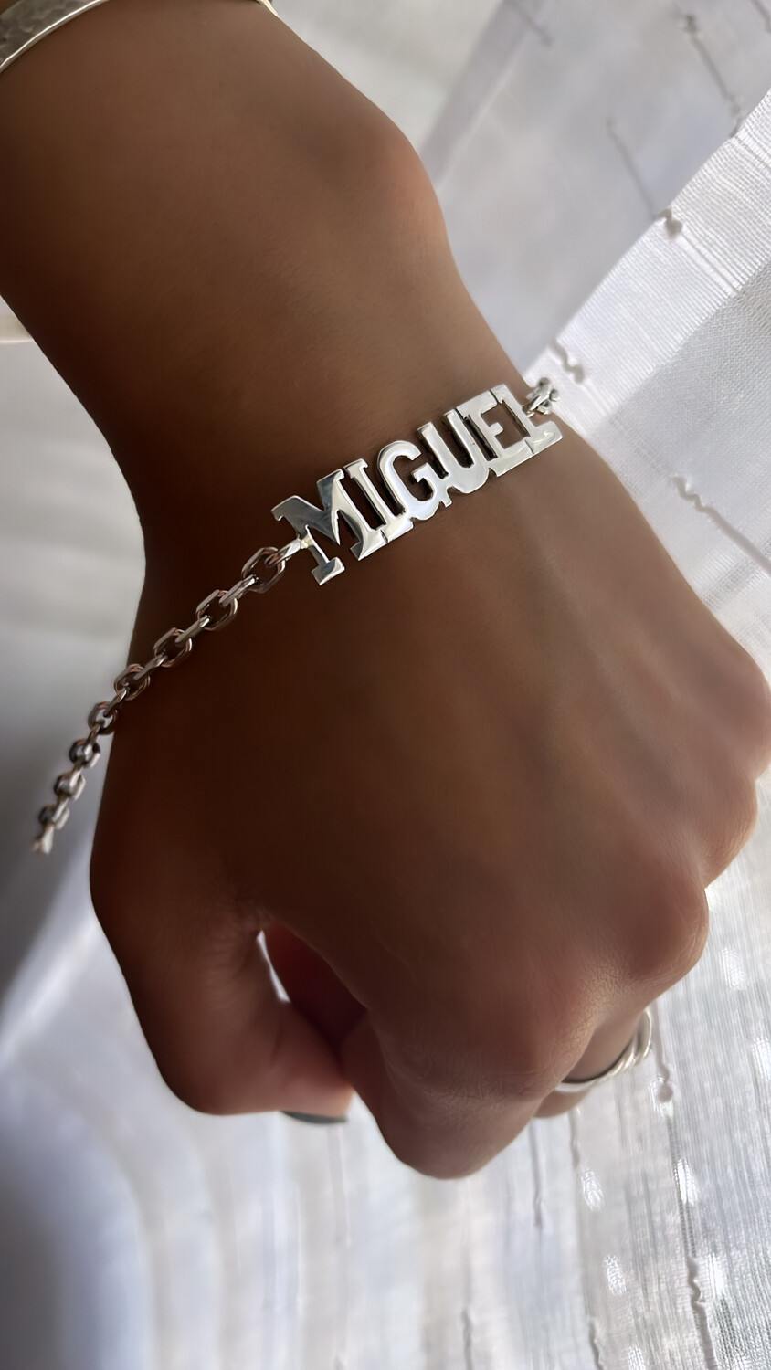Pulsera masculina Nombre