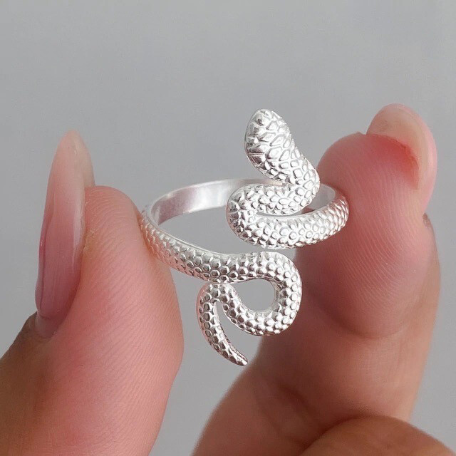 Anillo Snake Cascabel