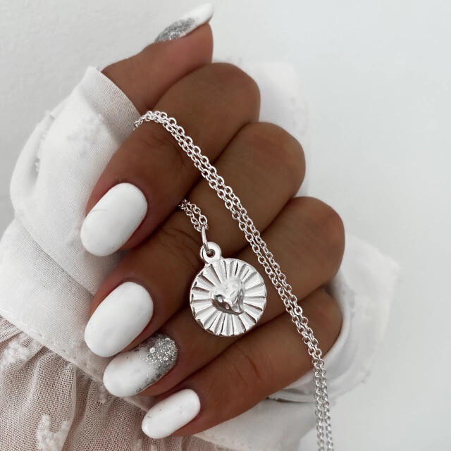 Conjunto Tiffany medalla corazon