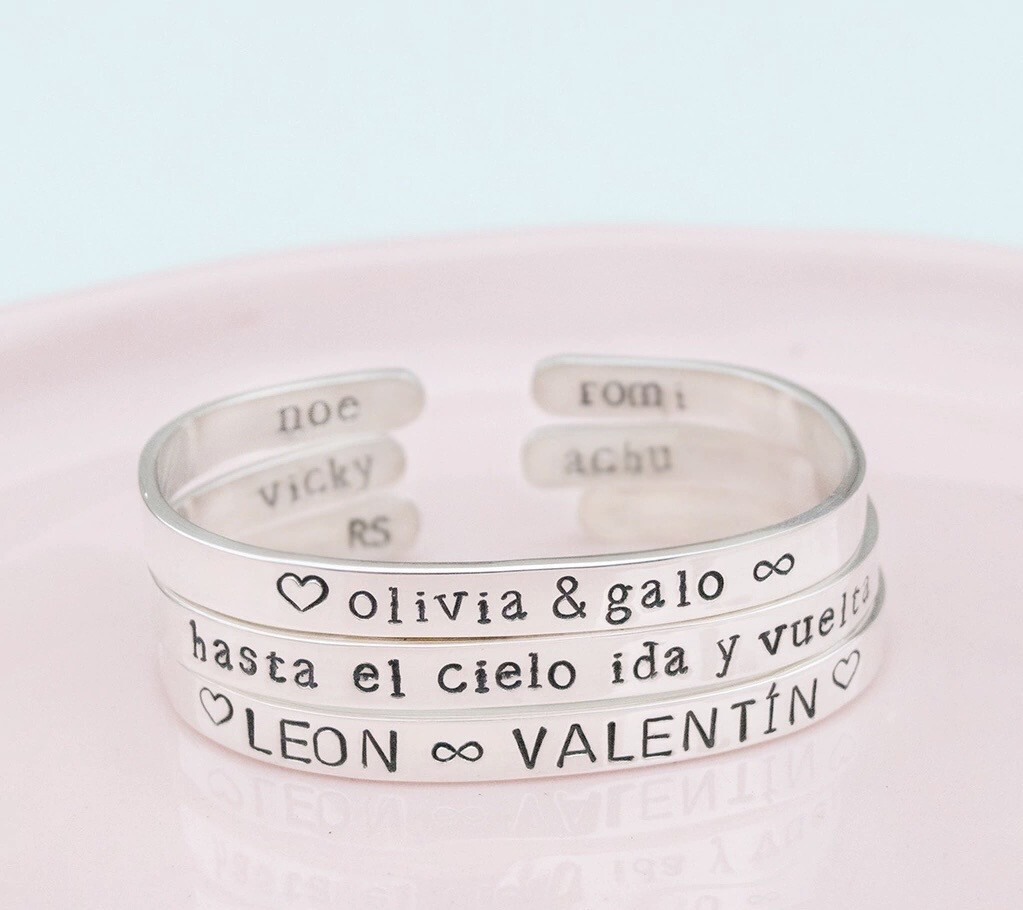Brazaletes personalizados