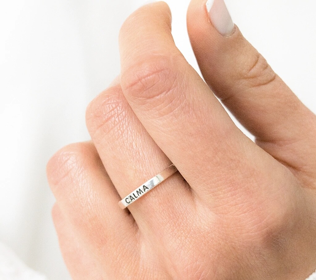 Anillo CALMA Plata 950
