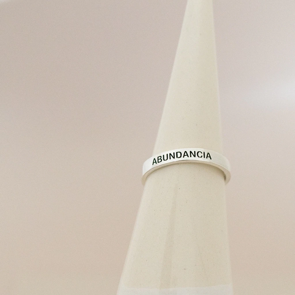 Anillo ABUNDANCIA Plata 950