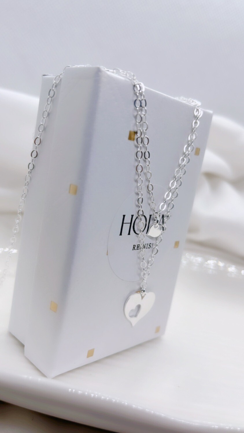 Collar corazones
