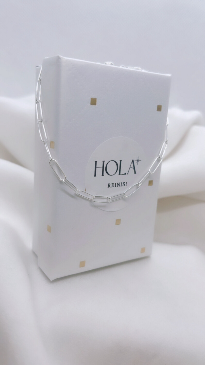 Pulsera eslabon rectángulo