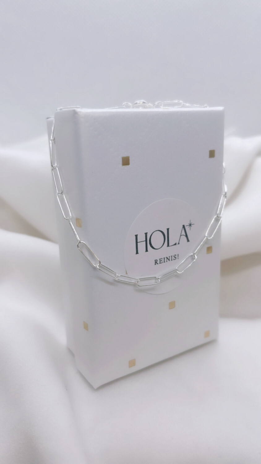 Pulsera eslabon rectángulo