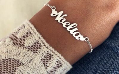 Pulsera nombre cursiva