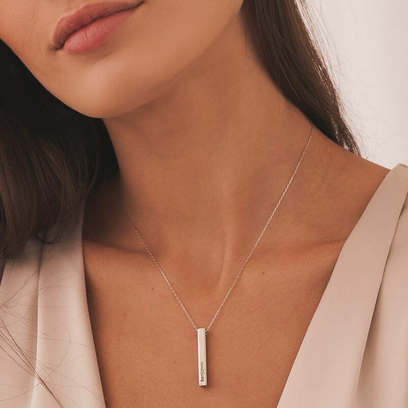 Collar barra acero inoxidable quirúrgico