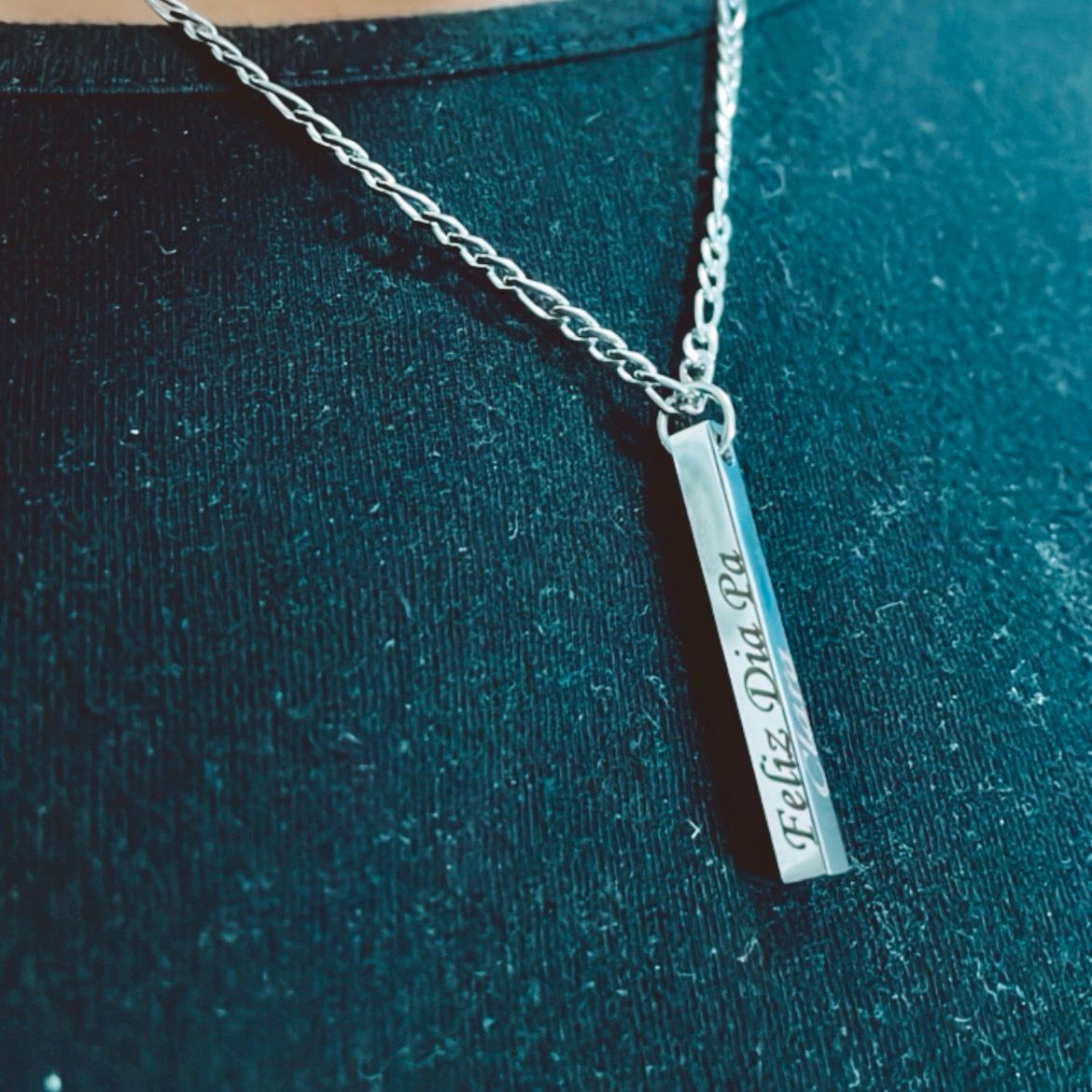 Collar barra masculino