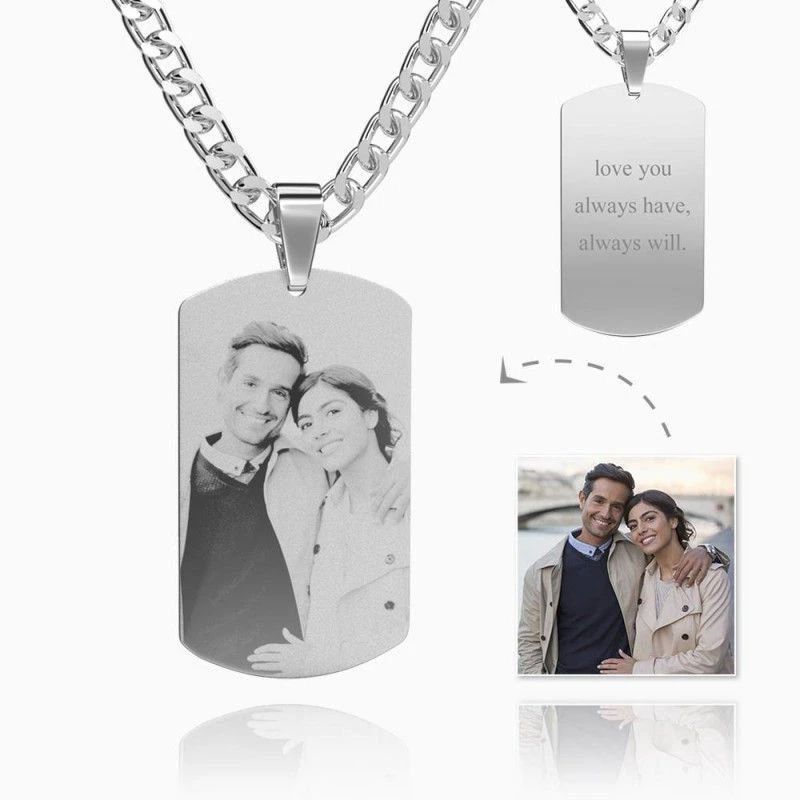 Collar Imagen Simil dibujo
