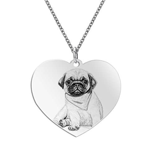 Collar Imagen Simil dibujo