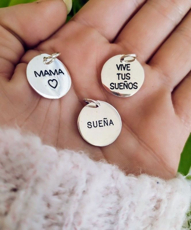 Dije en plata 925 personalizado