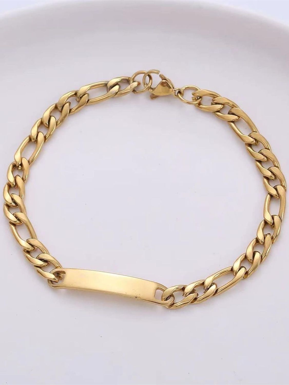Pulsera identidad gold