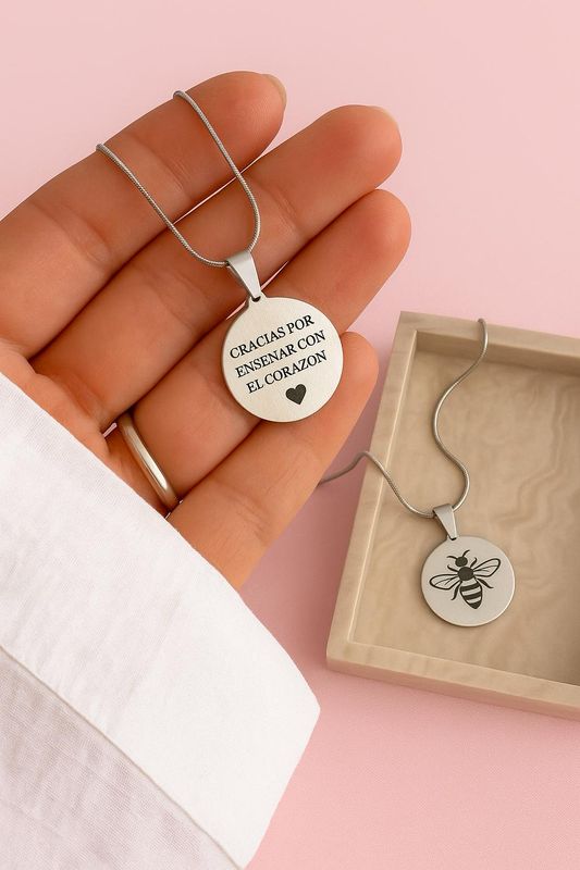 Collar maestras (collar cola de ratón )