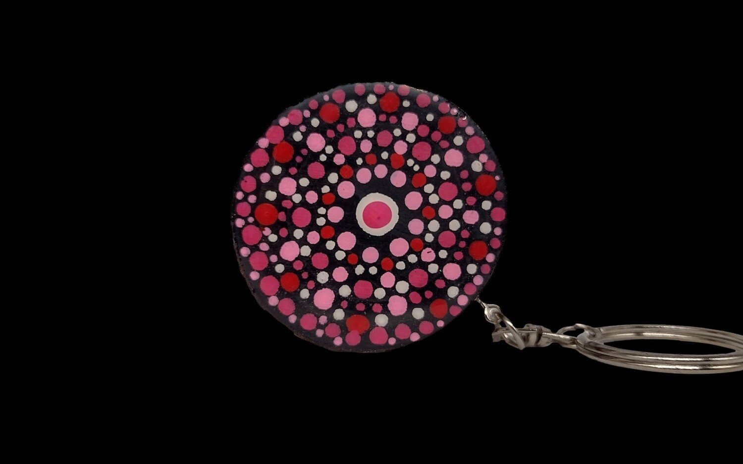 Woodland Pinkroot Keychain
