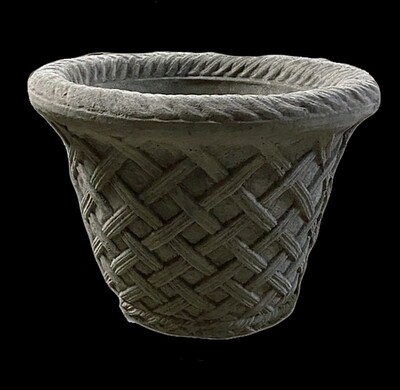 Round Weave Pot