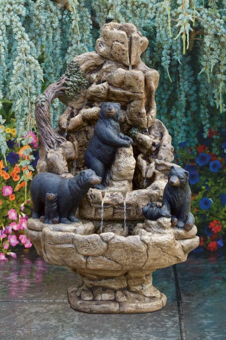 Wildlife Bear Fountain