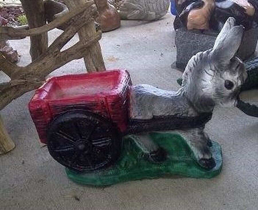 1PC Donkey & Cart