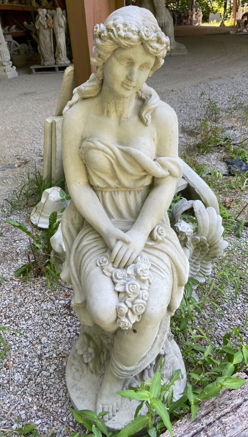 Sitting Garden Lady
